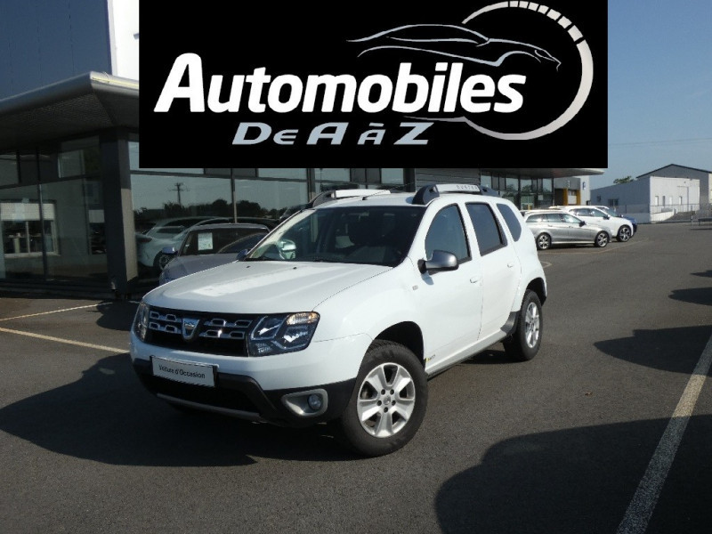 Dacia DUSTER 1.5 DCI 110CH LAUREATE PLUS BV6 Diesel BLANC Occasion à vendre