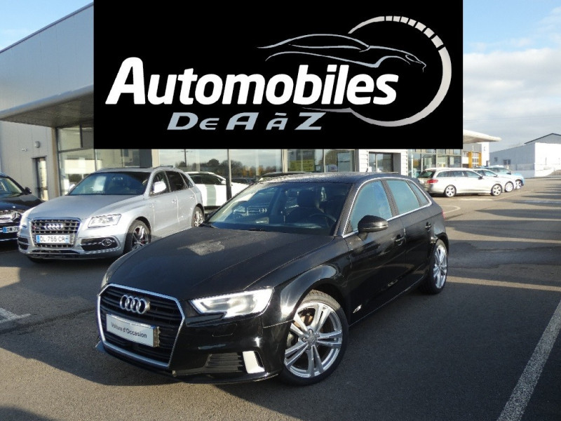 Audi A3 SPORTBACK 35 TFSI 150CH COD SPORT EURO6D-T Essence NOIR Occasion à vendre
