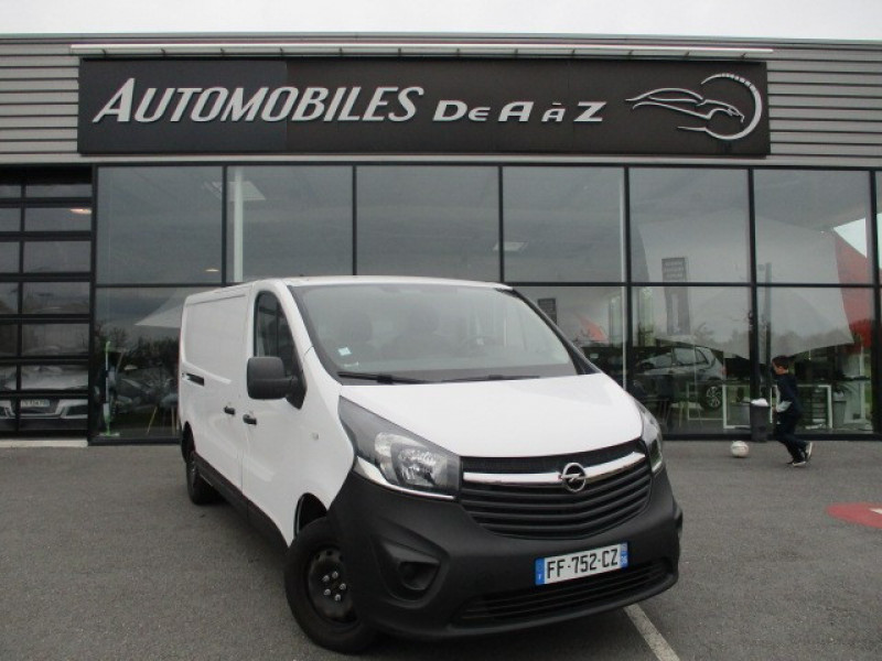Opel VIVARO FG F2900 L2H1 1.6 CDTI 120 PACK CLIM + Diesel BLANC Occasion à vendre