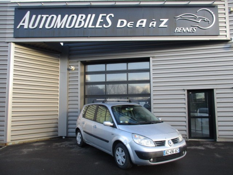 Renault SCENIC II 1.6 16V 115CH CONFORT AUTHENTIQUE Essence GRIS C Occasion à vendre