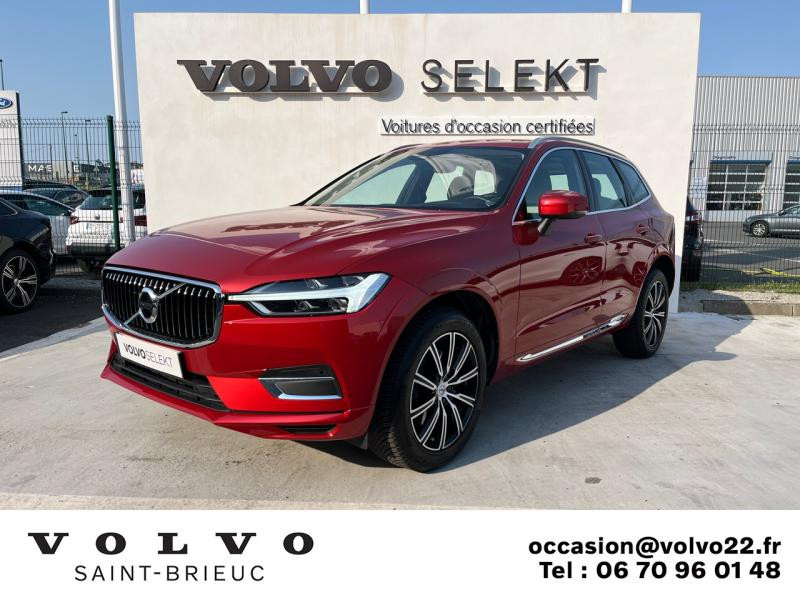 Volvo XC60 D4 AdBlue 190ch Inscription Luxe Geartronic Diesel Rouge Fusion Occasion à vendre