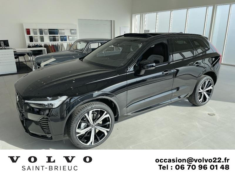 Volvo XC60 B4 AdBlue 197ch R-Design Geartronic Diesel/Micro-Hybride Noir Onyx Occasion à vendre