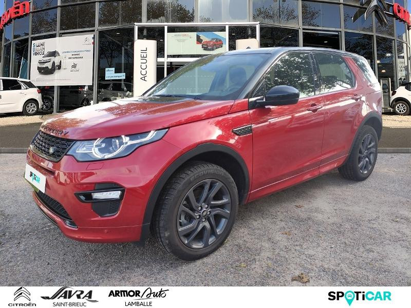 Land-Rover Discovery Sport 2.0 TD4 150ch SE AWD BVA Mark III Diesel Rouge/Toit Noir Occasion à vendre