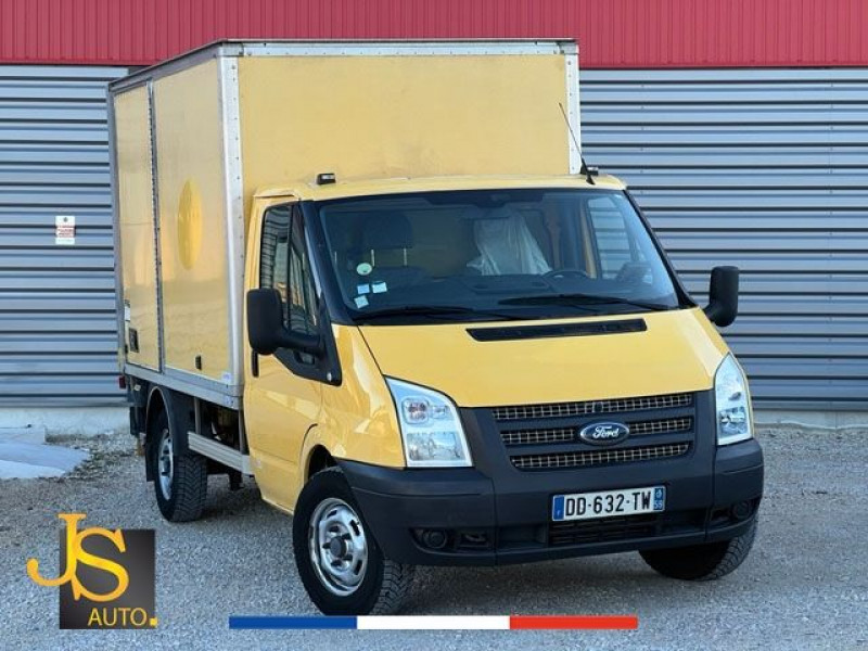 Ford TRANSIT 2.2 TDCI 125 CH CHASSIS CABINE HAYON BV6 Diesel JAUNE Occasion à vendre
