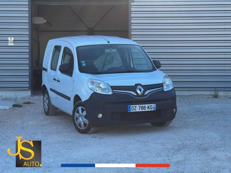 Renault KANGOO DCI 90 CH GARANTIE CONSTRUCTEUR VITRÉ Diesel BLANC Occasion à vendre