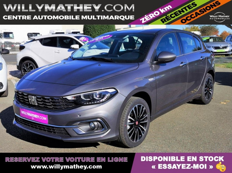 Fiat TIPO 1.0 FIREFLY TURBO 100CH S/S LIFE 5P Essence GRIS COLOSSEO Neuf à vendre