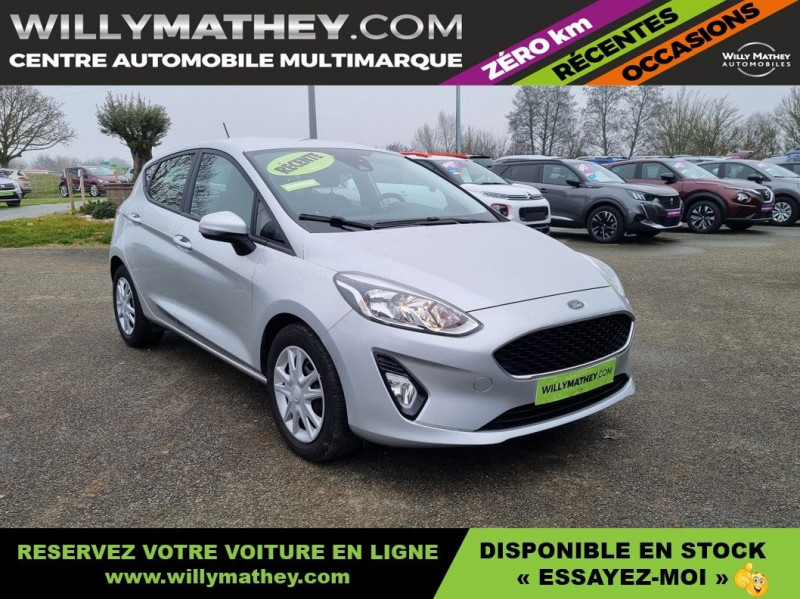 Ford FIESTA 1.0 ECOBOOST 100CH STOP&START COOL & CONNECT 5P EURO6.2 Essence GRIS LUNAIRE Occasion à vendre