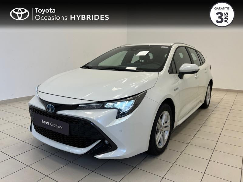 Toyota Corolla Touring Spt 122h Dynamic Business + Stage Hybrid Academy MY21 Hybride : Essence/Electrique Blanc Pur Occasion à vendre