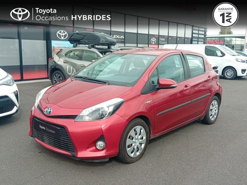 Toyota Yaris HSD 100h Dynamic 5p Hybride Rouge Stromboli Occasion à vendre