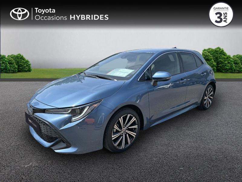Toyota Corolla 122h Design MY22 Hybride Bleu Denim Occasion à vendre