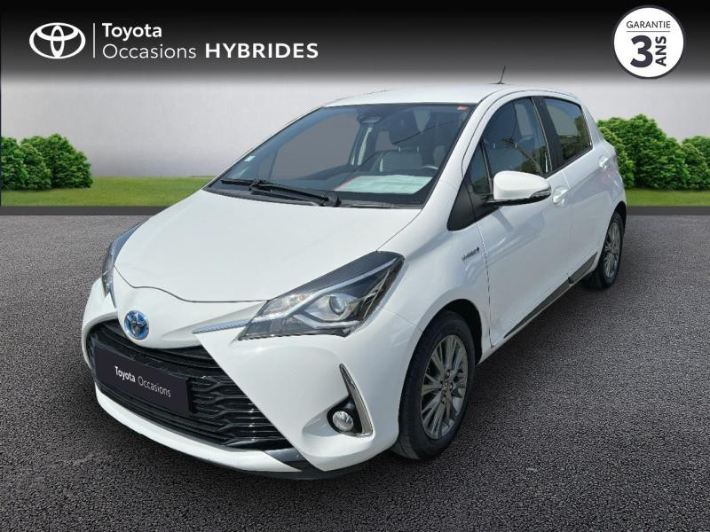 Toyota Yaris HSD 100h Dynamic 5p Hybride Blanc Occasion à vendre