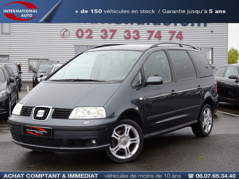 Seat ALHAMBRA 2.0 TDI140 STYLANCE Diesel GRIS FONCE  Occasion à vendre