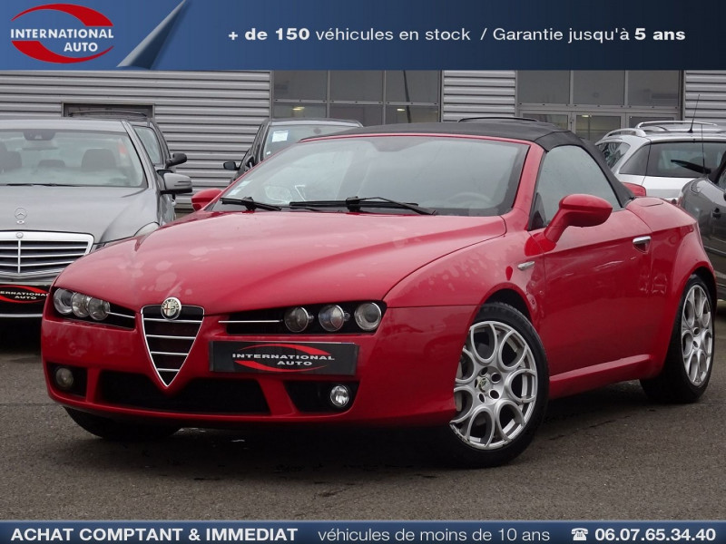 Alfa Romeo SPIDER BRERA 2.4 JTD200 20V DPF Diesel ROUGE Occasion à vendre