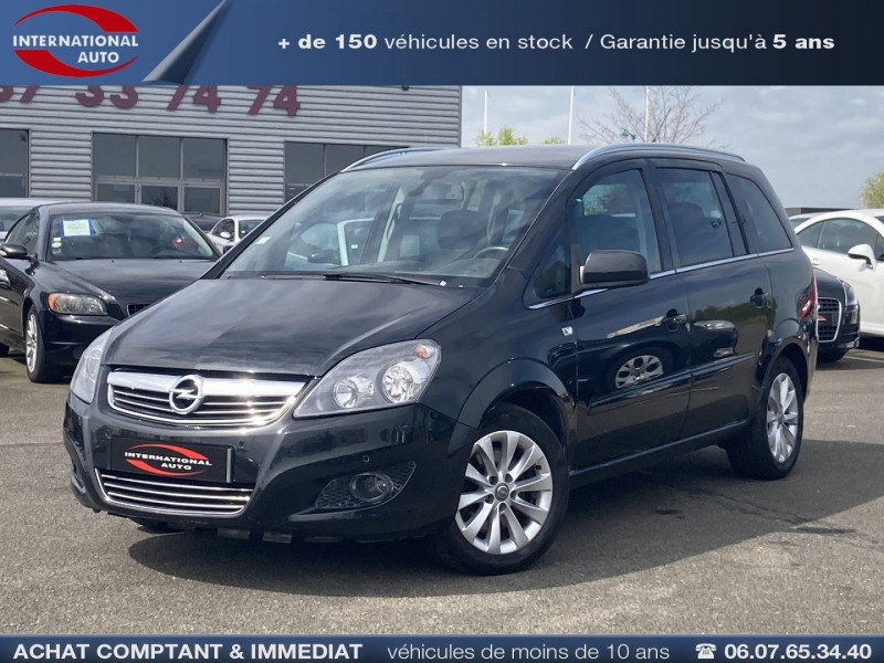 Opel ZAFIRA 1.7 CDTI 125CH FAP CONNECT PACK Diesel NOIR Occasion à vendre