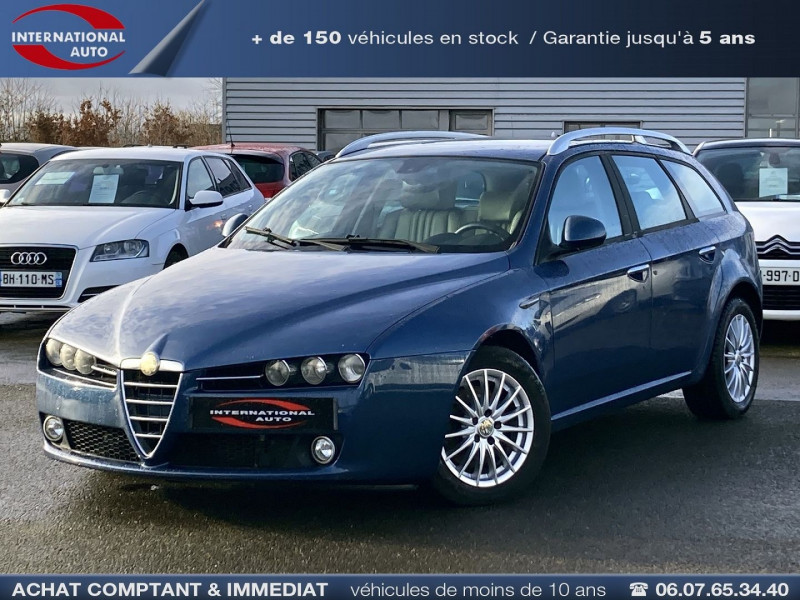 Alfa Romeo 159 SW 1.9 JTD150 16V DISTINCTIVE QTRONIC Diesel BLEU FONCE  Occasion à vendre