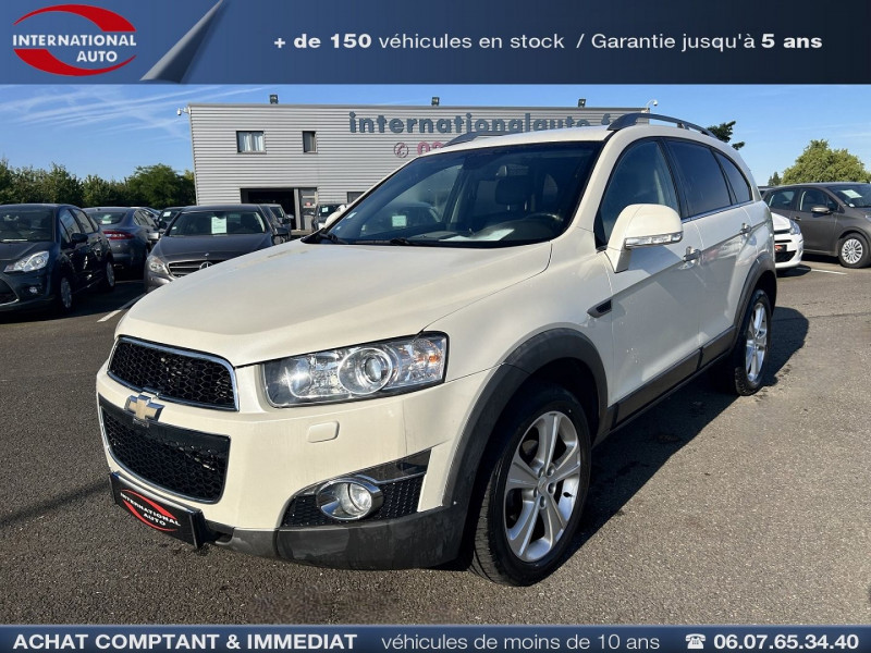 Chevrolet CAPTIVA 2.2 VCDI184 LTZ BA AWD Diesel BLANC Occasion à vendre