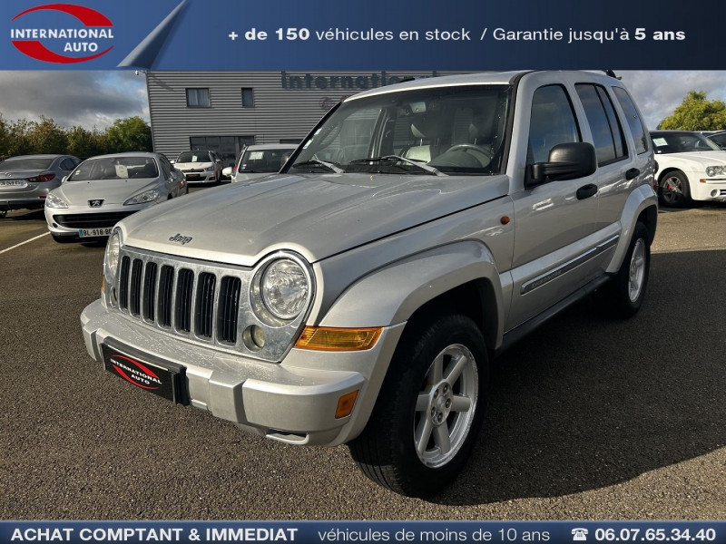 Jeep CHEROKEE 2.8 CRD163 LIMITED Diesel GRIS CLAIR  Occasion à vendre