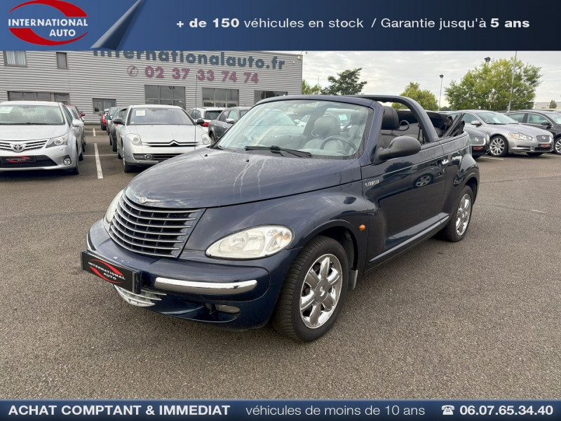 Chrysler PT CRUISER CABRIOLET 2.4 LIMITED Essence BLEU FONCE  Occasion à vendre