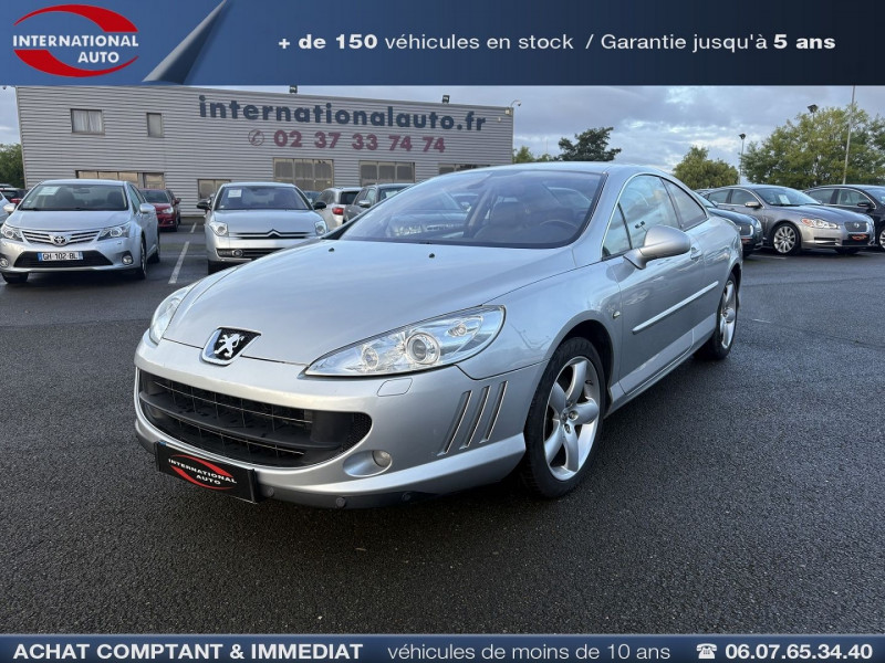 Peugeot 407 COUPE 3.0 V6 HDI FAP GT Diesel GRIS CLAIR  Occasion à vendre