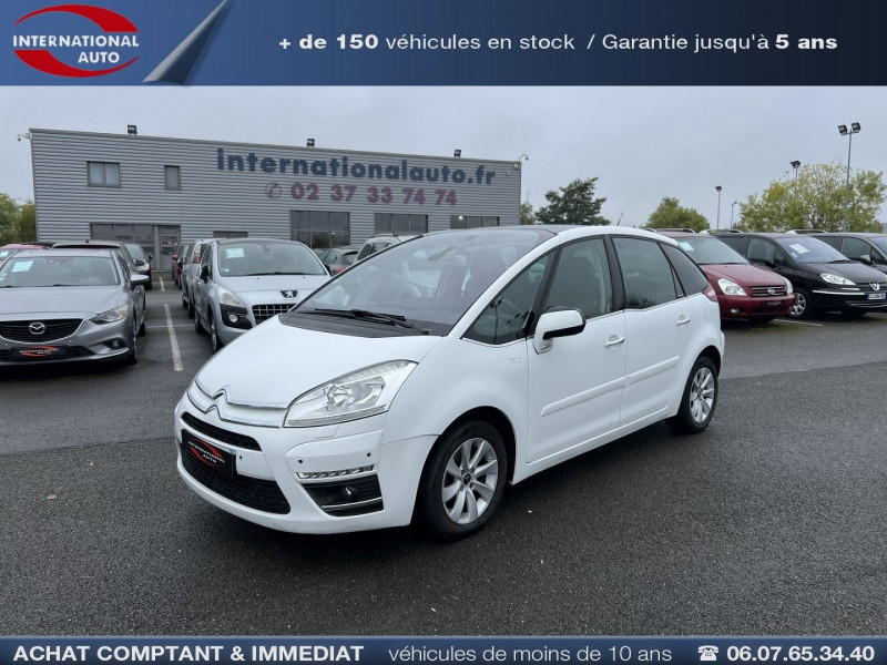 Citroen C4 PICASSO 1.6 E-HDI 110CH FAP EXCLUSIVE BMP6 Diesel BLANC Occasion à vendre