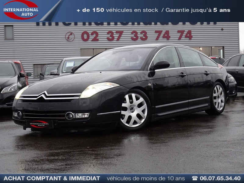 Citroen C6 2.7 V6 HDI EXCLUSIVE FAP Diesel NOIR Occasion à vendre