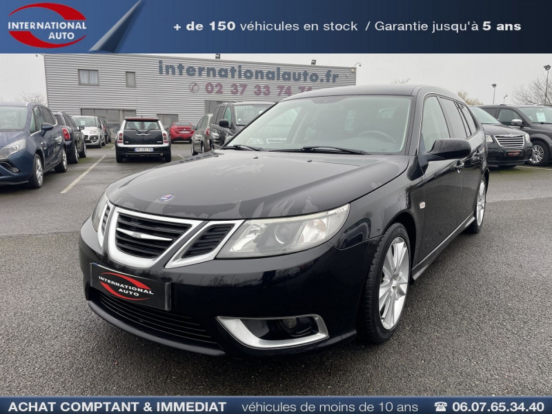 Saab 9-3 SPORT-HATCH 1.9 TTID180 FAP AERO Diesel NOIR Occasion à vendre