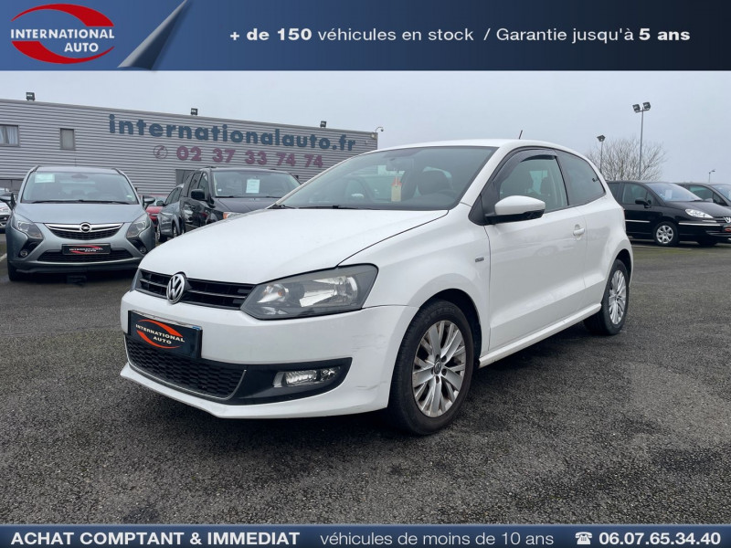 Volkswagen POLO 1.2 60CH LIFE 3P Essence BLANC Occasion à vendre