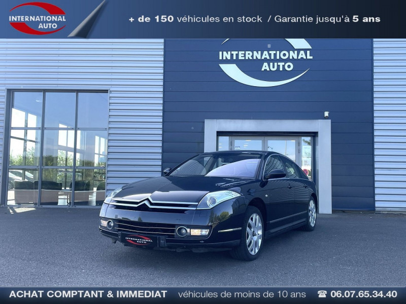 Citroen C6 2.7 V6 HDI EXCLUSIVE FAP Diesel NOIR Occasion à vendre