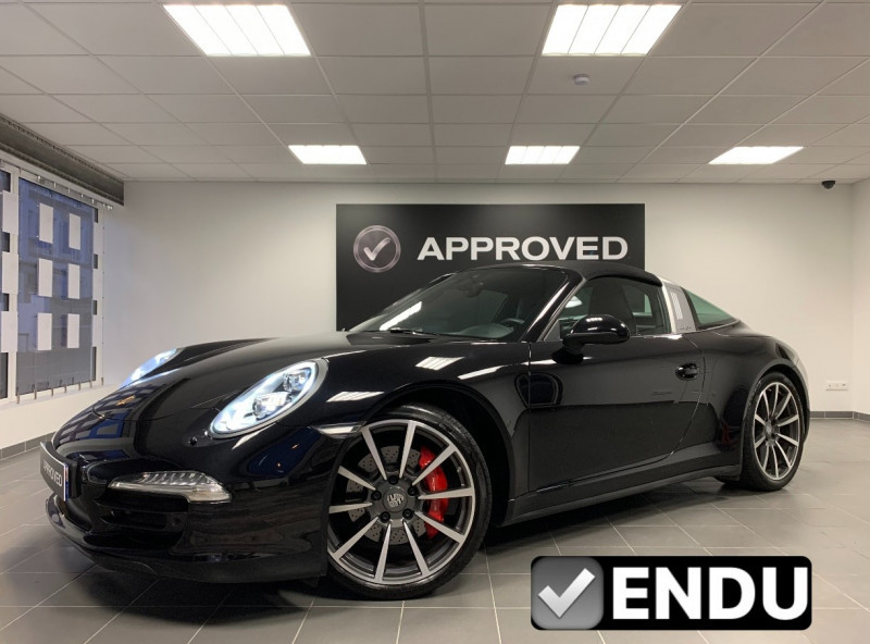 Porsche 911 TARGA (991) TARGA 4S PDK Essence NOIR Occasion à vendre