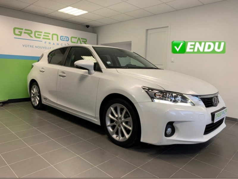 Lexus CT 200H SENSATION Hybride BLANC Occasion à vendre