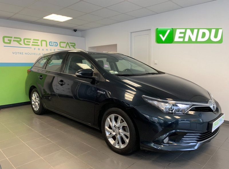 Toyota AURIS TOURING SPORTS HSD 136H DYNAMIC BUSINESS Hybride NOIR Occasion à vendre