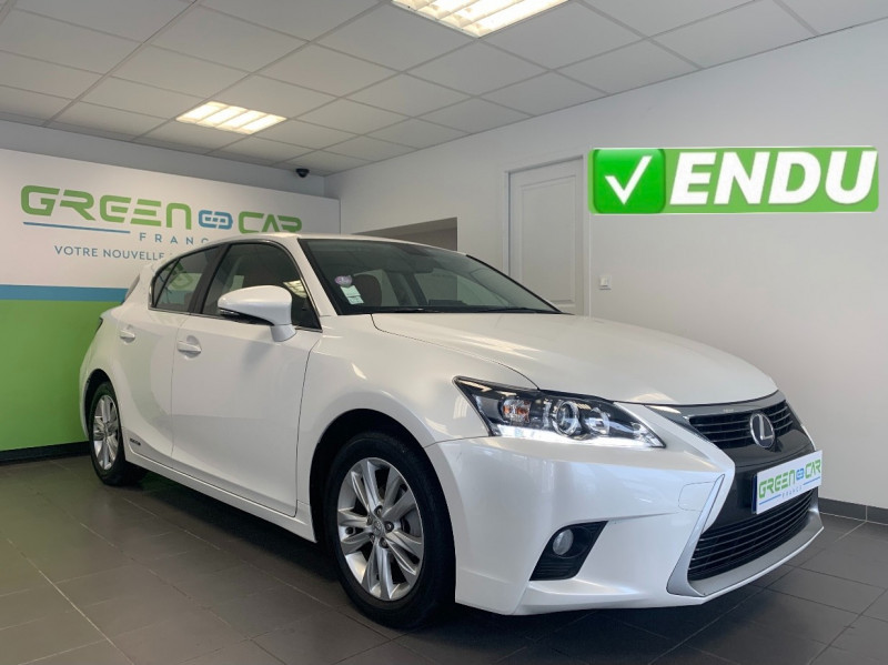 Lexus CT 200H LUXE Hybride BLANC Occasion à vendre