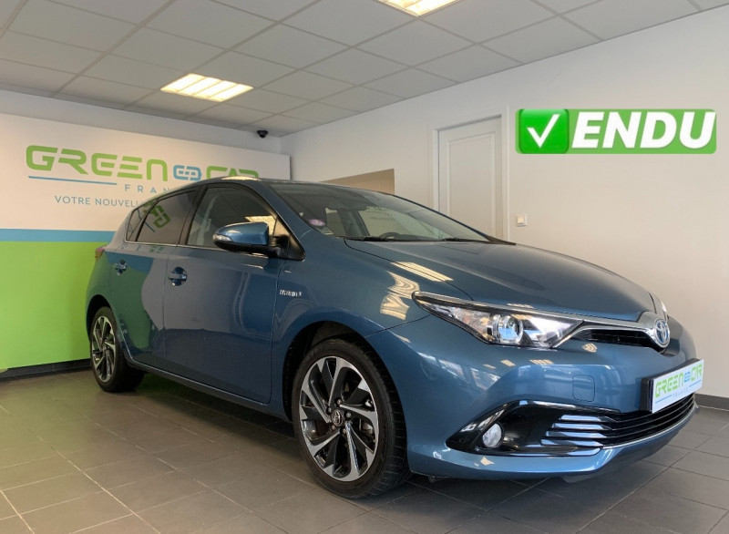 Toyota AURIS HSD 136H DESIGN Hybride BLEU Occasion à vendre