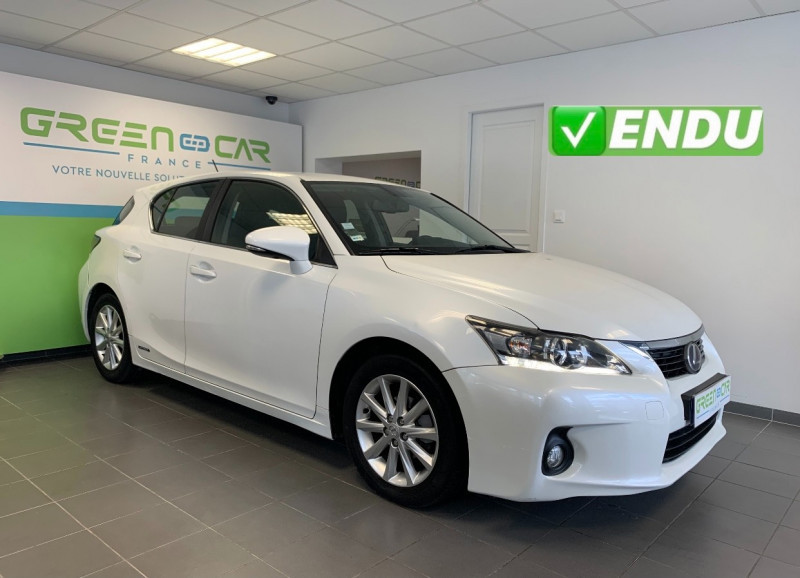 Lexus CT 200H SENSATION Hybride BLANC Occasion à vendre