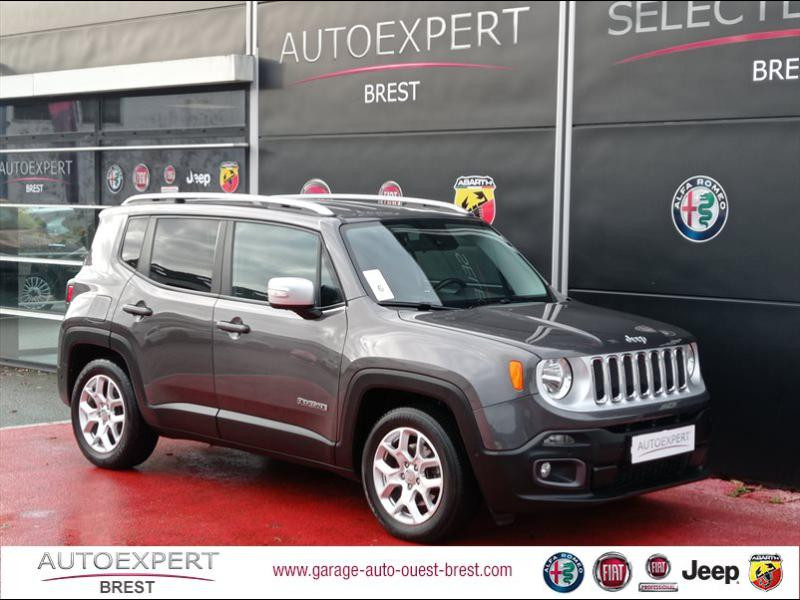 Jeep Renegade 1.6 MultiJet S&S 120ch Limited Diesel Granite Crystal Occasion à vendre