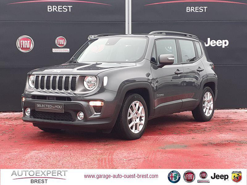Jeep Renegade 1.6 MultiJet 130ch Limited MY21 Diesel Granite Crystal Occasion à vendre