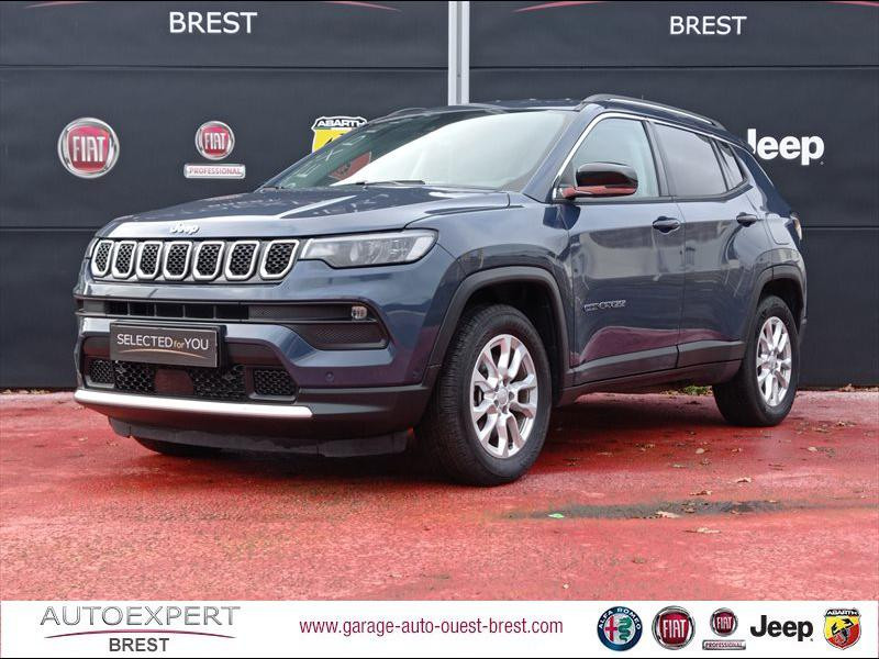 Jeep Compass 1.3 PHEV T4 190ch Limited 4xe AT6 eAWD Hybride Blue Shade Occasion à vendre