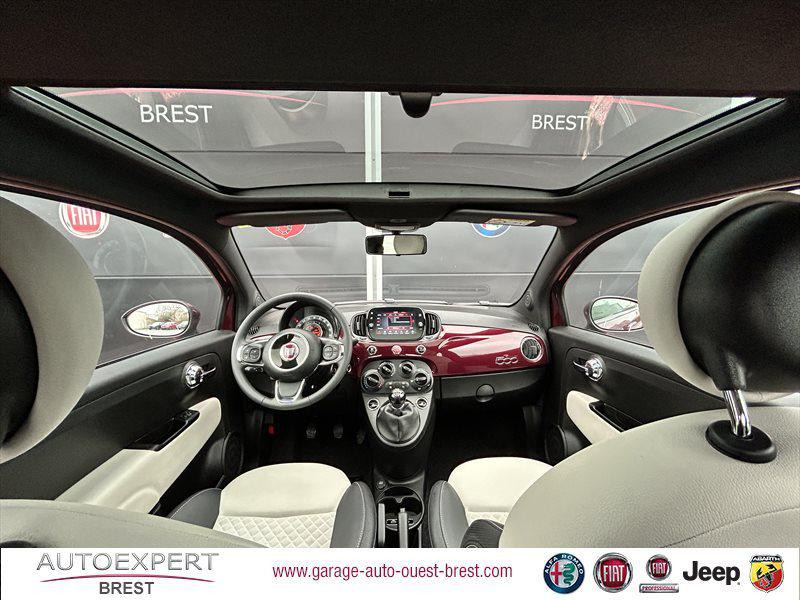 Photo 12 de l'offre de FIAT 500 1.0 70ch BSG S&S Dolcevita à 14990€ chez Garage Auto de l'Ouest - Brest