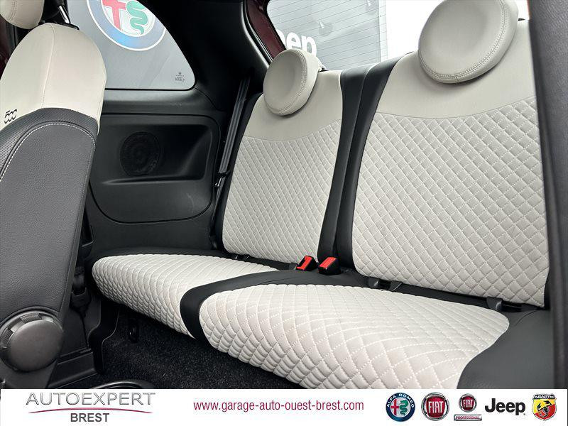 Photo 15 de l'offre de FIAT 500 1.0 70ch BSG S&S Dolcevita à 14990€ chez Garage Auto de l'Ouest - Brest