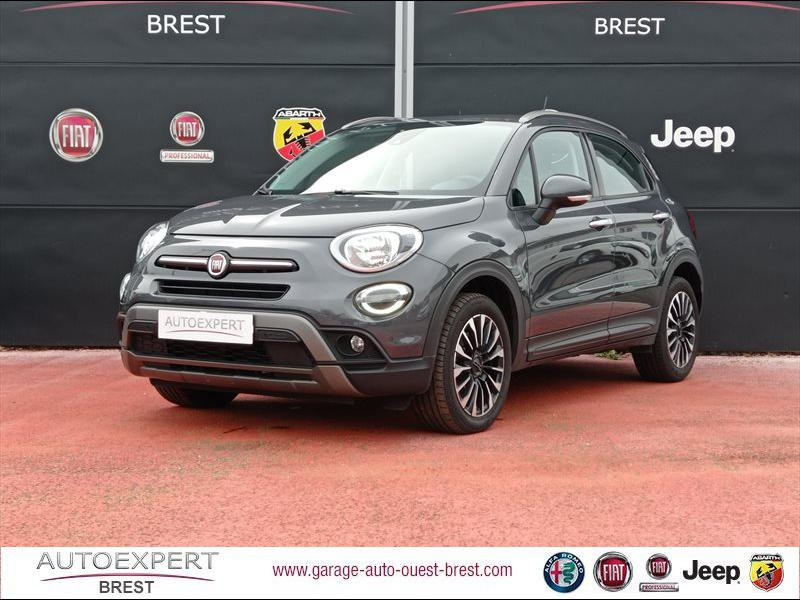Fiat 500X 1.3 FireFly Turbo T4 150ch Cross DCT Essence Gris Moda métallisé Occasion à vendre