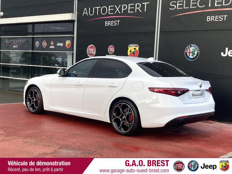 Photo 5 de l'offre de ALFA ROMEO Giulia 2.2 JTD 190ch Sprint AT8 MY22 à 44990€ chez Garage Auto de l'Ouest - Brest