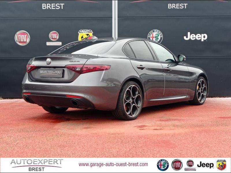 Photo 3 de l'offre de ALFA ROMEO Giulia 2.2 JTD 190ch Sprint AT8 MY20 à 32990€ chez Garage Auto de l'Ouest - Brest