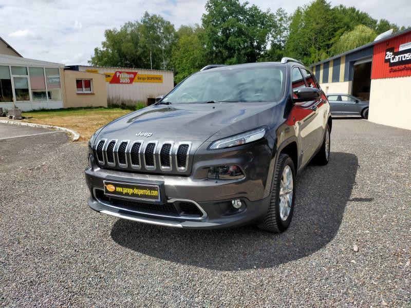 Jeep Cherokee 2.2 Multijet 200ch Overland Active Drive I BVA S/S Diesel Gris Occasion à vendre