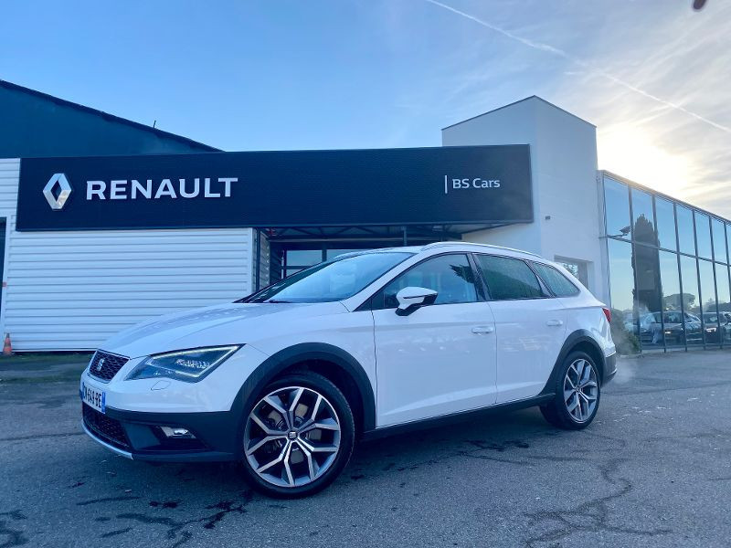 Seat Leon X-PERIENCE 2.0 TDI 184 DSG Diesel Blanc Occasion à vendre