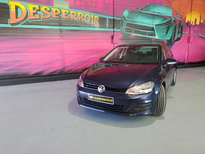 Volkswagen Golf 1.6 TDI 110ch BlueMotion FAP Confortline 5p Diesel Bleu Occasion à vendre