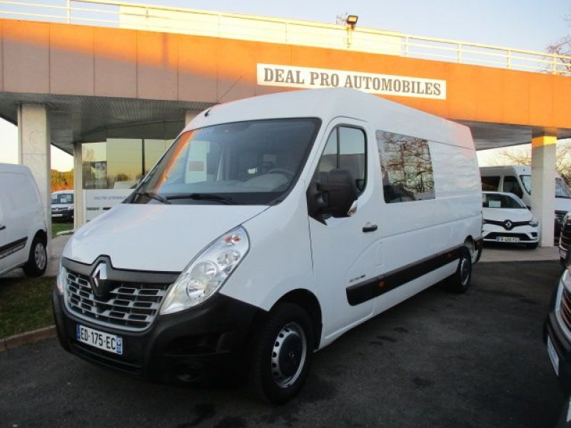 Renault MASTER III FG F3500 L3H2 2.3 DCI 135CH ENERGY CABINE APPROFONDIE GRAND CONFORT Diesel BLANC Occasion à vendre