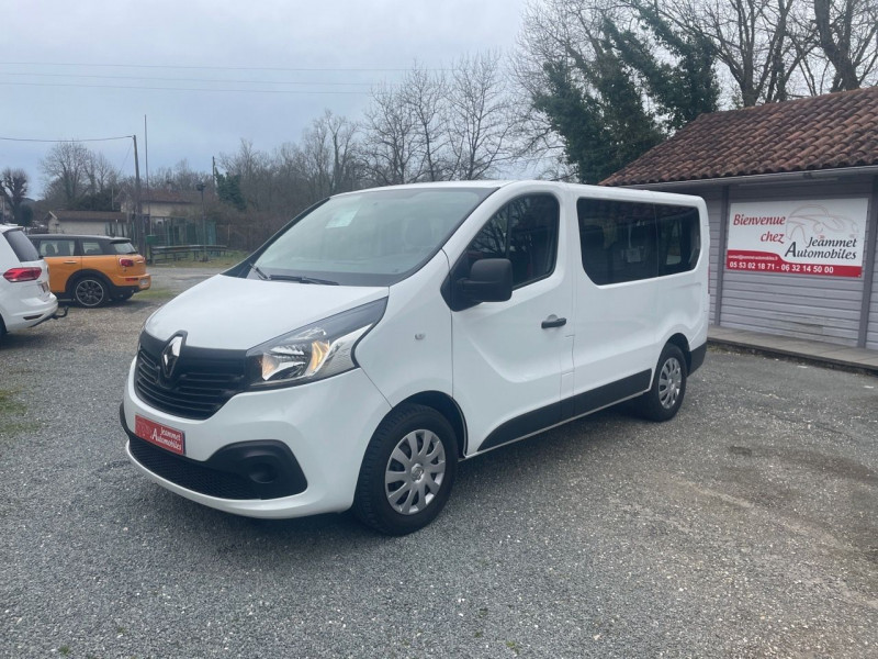 Renault TRAFIC III COMBI L1 1.6 DCI 95CH STOP&START LIFE 9 PLACES Diesel BLANC Occasion à vendre