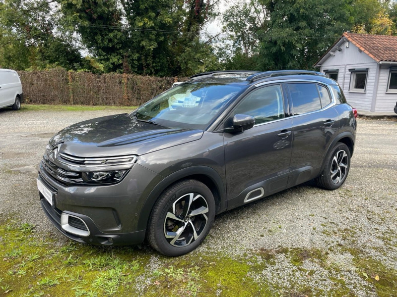 Citroen C5 AIRCROSS BLUEHDI 180CH S&S SHINE EAT8 E6.D-TEMP Diesel GRIS FONCE Occasion à vendre