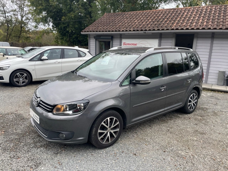 Volkswagen TOURAN 2.0 TDI 140CH FAP CONFORTLINE DSG6 Diesel GRIS FONCE Occasion à vendre