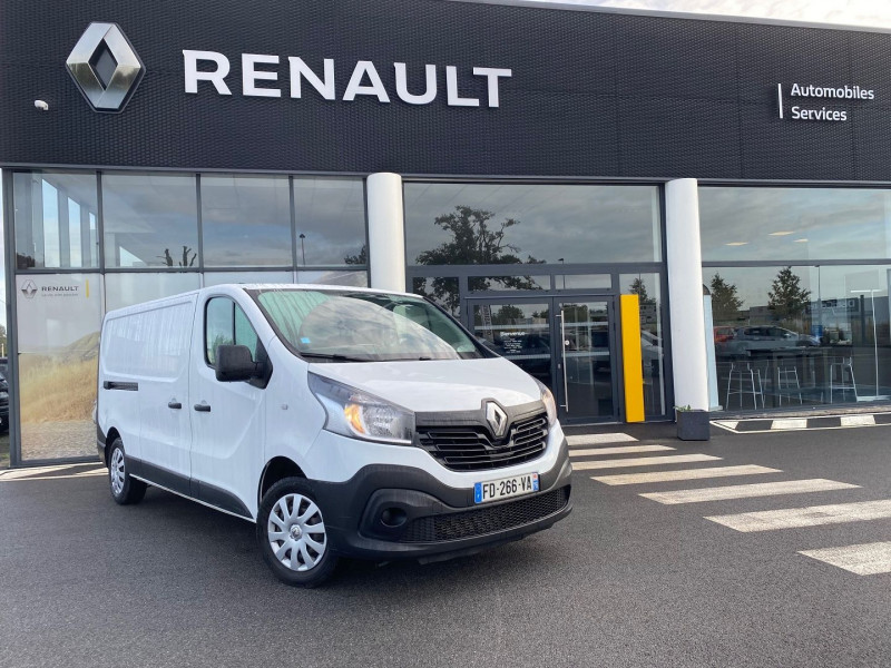 Renault TRAFIC III FG L2H1 1300 1.6 DCI 125CH ENERGY GRAND CONFORT EURO6 Diesel BLANC Occasion à vendre
